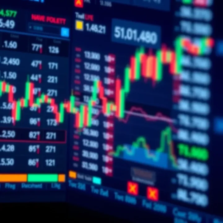 Forex trading platform interface showing currency pairs and live exchange rates