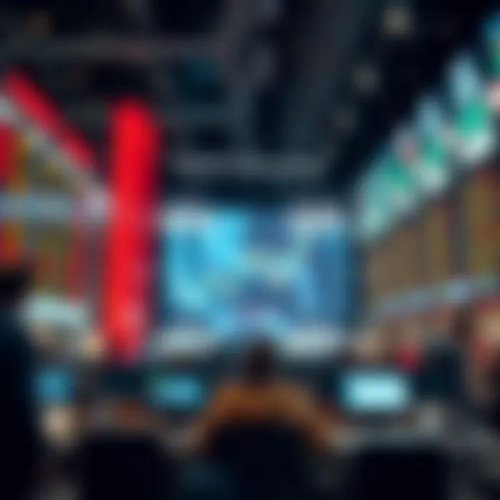 Key Participants in the Forex Trading Market Diagram depicting key participants in forex trading including brokers, traders, and financial institutions