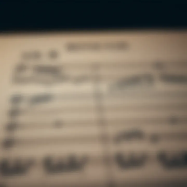 Example of Binary Form with Contrasting Sections Musical score example showing contrast between A and B sections in binary form