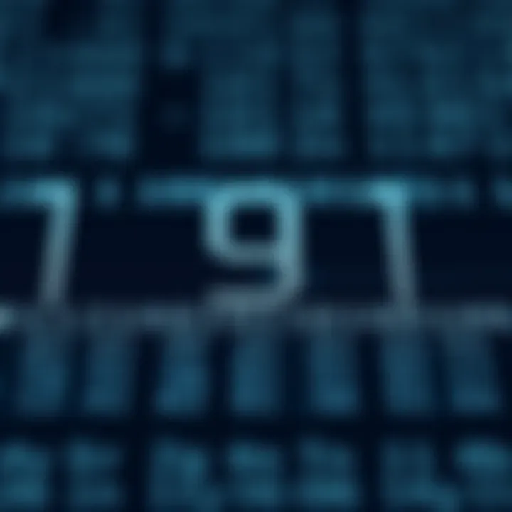 Diagram illustrating the binary digits representing the decimal value of nine