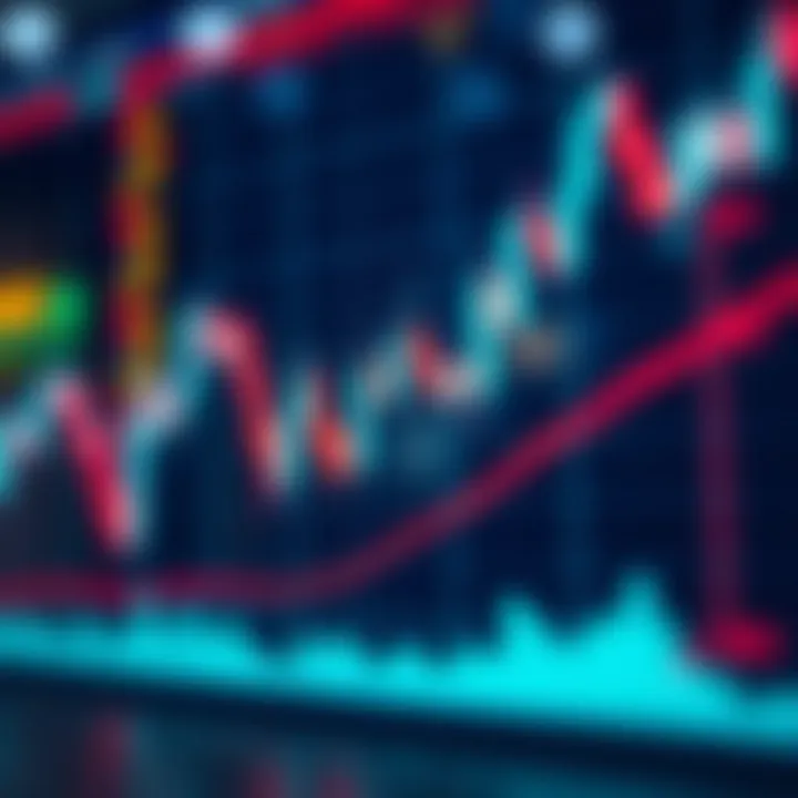 Diagram of bearish harami candlestick pattern representing potential downward trend change