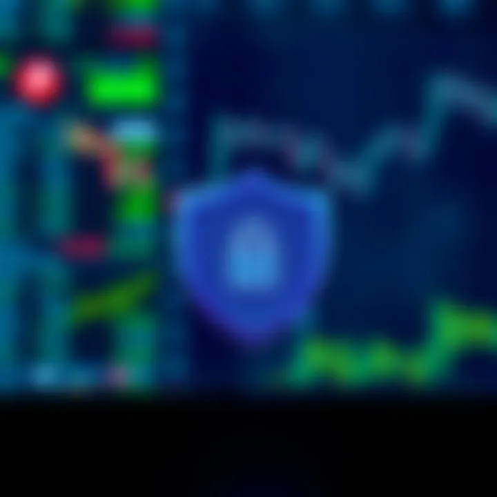 Security shield icon representing data protection and secure transactions for Nigerian trading applications