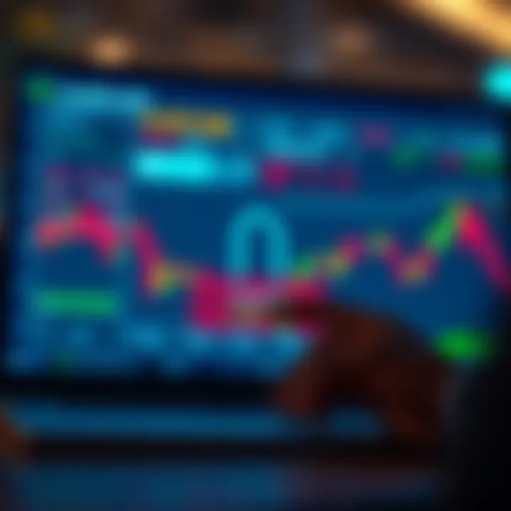 Digital interface showing a secure forex trading platform with identity verification and anti-fraud measures