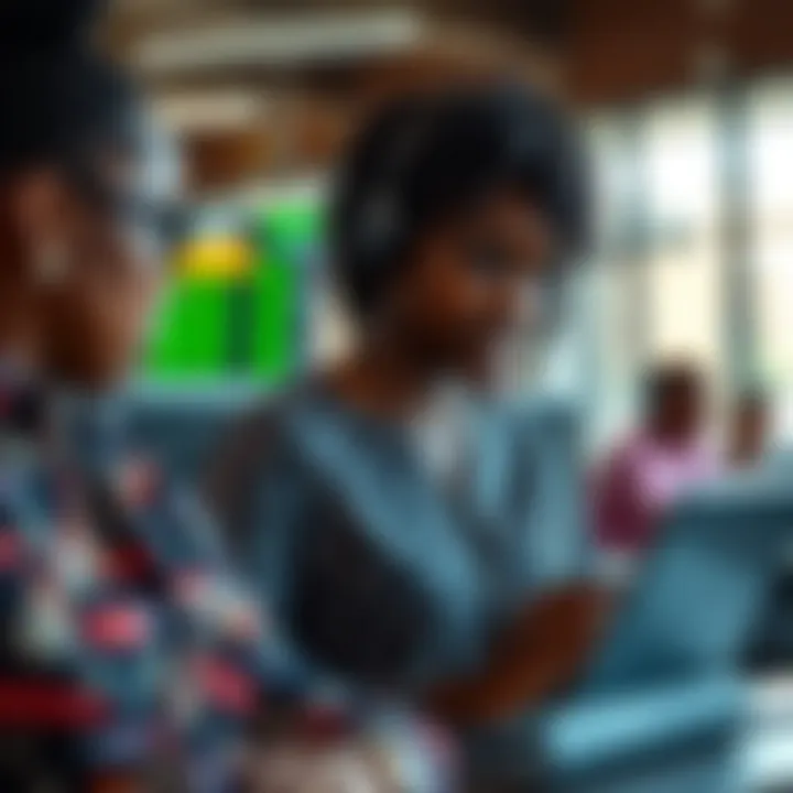 Community of Nigerian traders sharing insights and strategies through online discussion groups