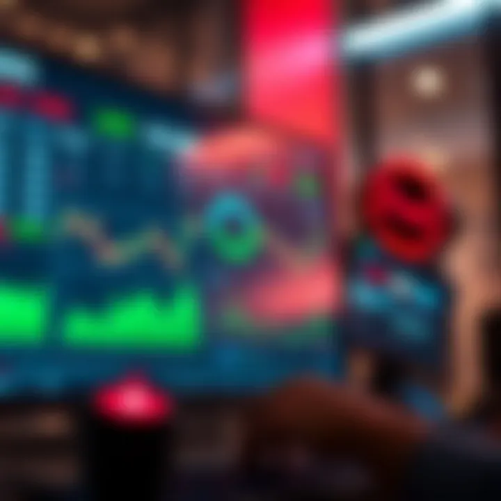 Digital dashboard showing forex trading statistics and analytics for Nigerian traders