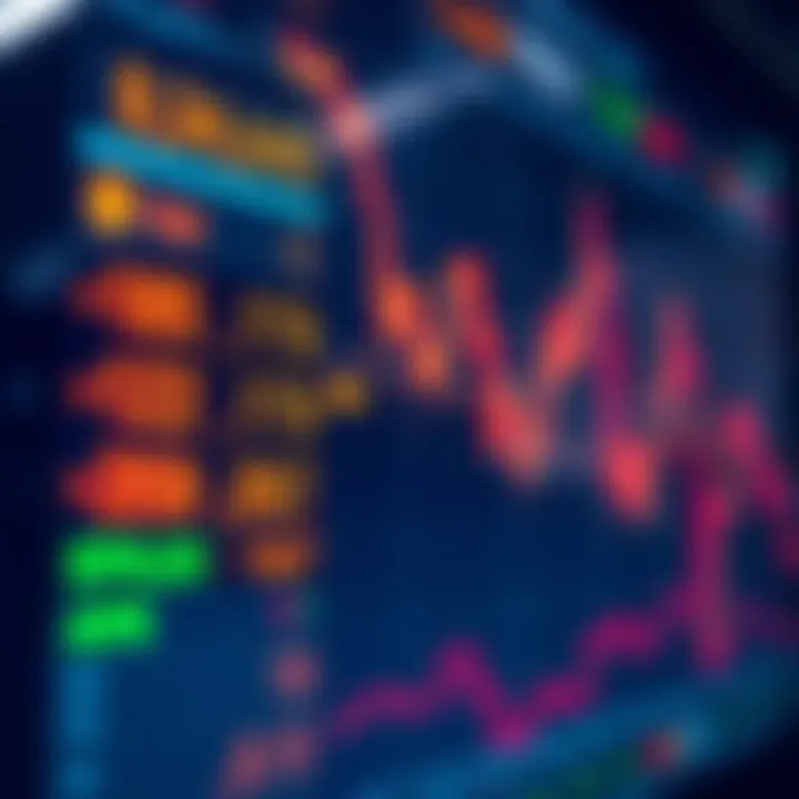 Illustration of currency exchange rates displayed on a digital trading platform screen