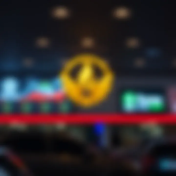 The Role and Impact of Forex Trading Logos on Nigerian Traders Digital representation of forex broker logos influencing trader decisions in Nigeria’s financial market