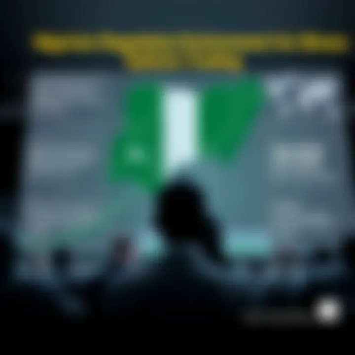 Graphical representation of Nigerian financial market regulations impacting binary options trading