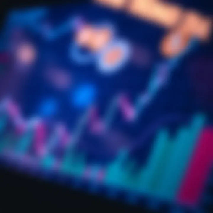 Graph displaying cryptocurrency price trends with overlay of Nigerian Naira symbols