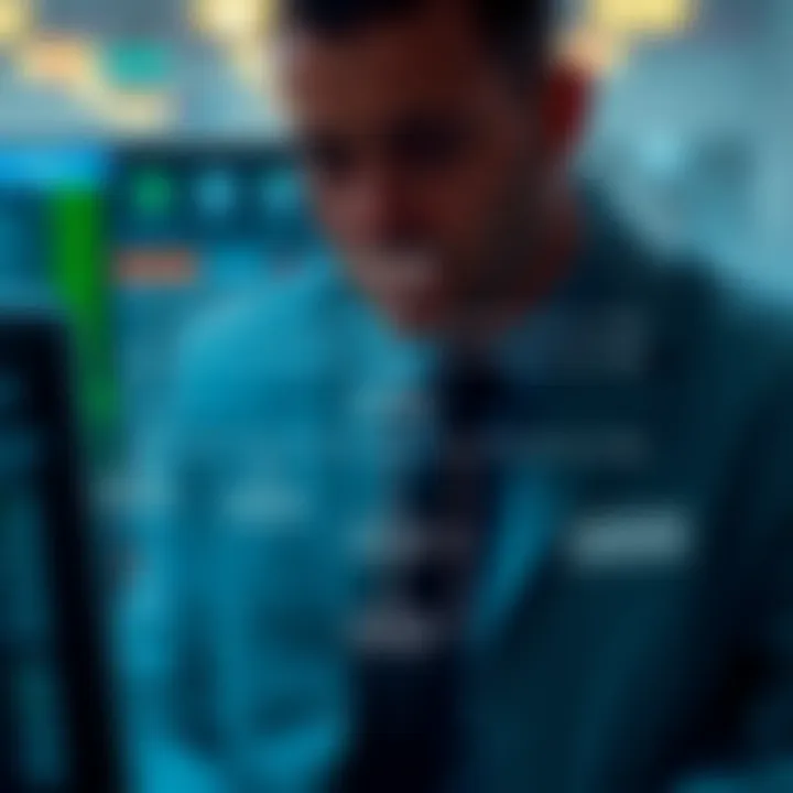 Diagram illustrating the structure and flow of binary accounts in trading platforms