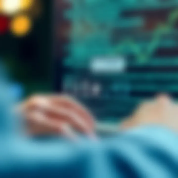 Diagram showing binary code being converted into readable text by a translator software