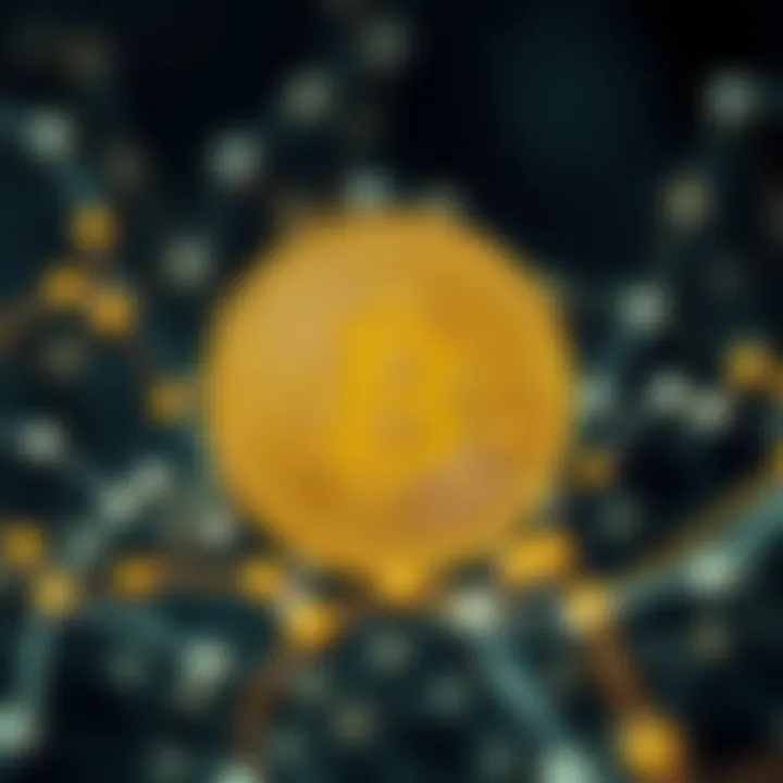 Conceptual representation of binary coin within the digital currency network