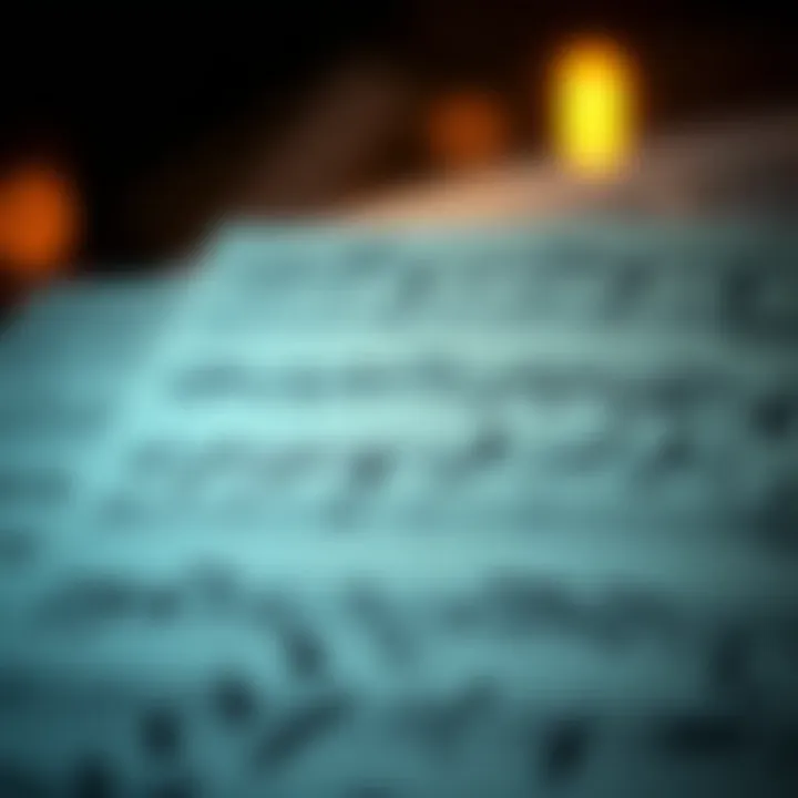 Musical score illustrating the two contrasting sections of binary form structure