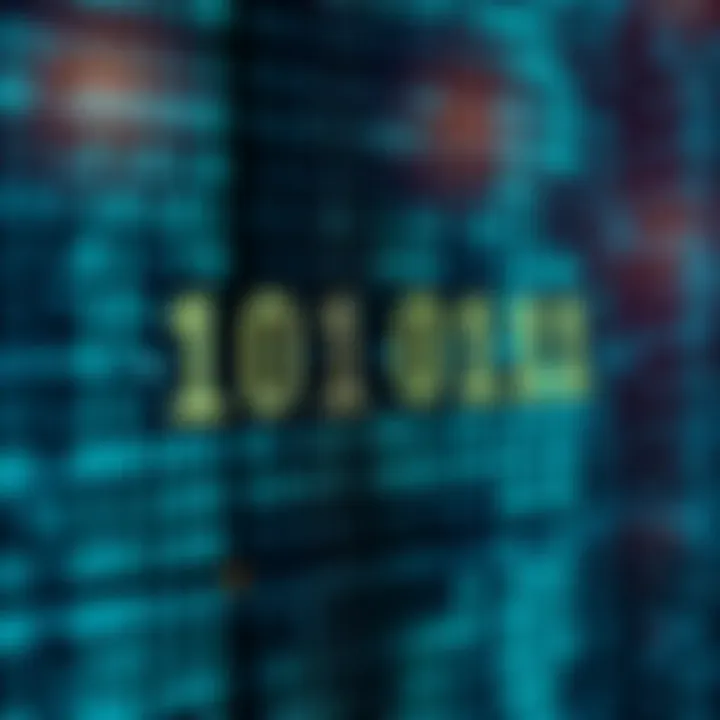 Diagram illustrating binary digit positions and their values in a computing system