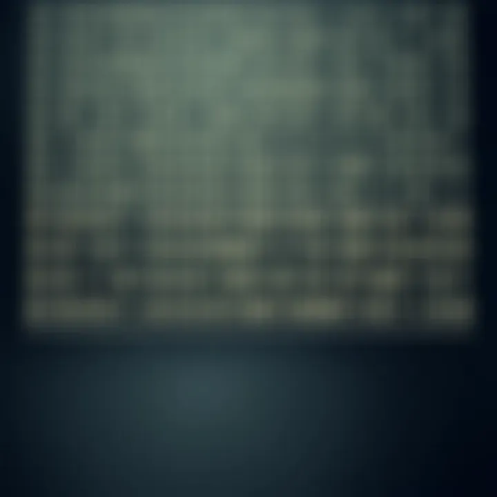 Diagram illustrating the binary number system with digits zero and one arranged in columns representing place values