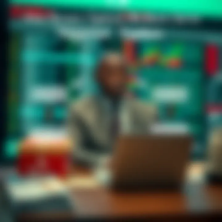 Diagram showing the relationship between binary options brokers and Nigerian traders