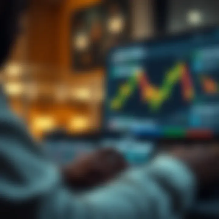 Online forum interface showing a discussion thread about binary options trading strategies