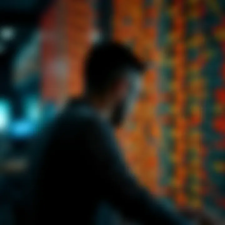 Binary subtraction example showing borrowing technique in digital computing