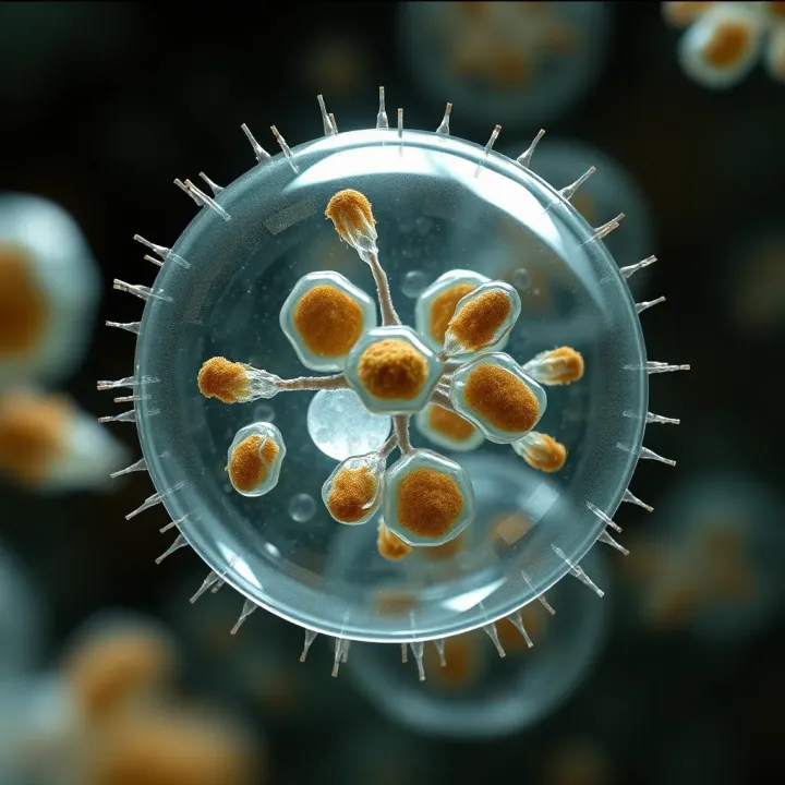 Environmental Influence on Bacterial Reproduction Graphic showing environmental factors influencing bacterial reproduction rates