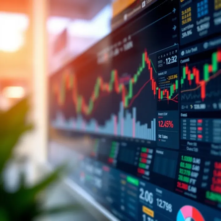 Diagram illustrating key components of forex trading including market participants, trade execution, and risk management