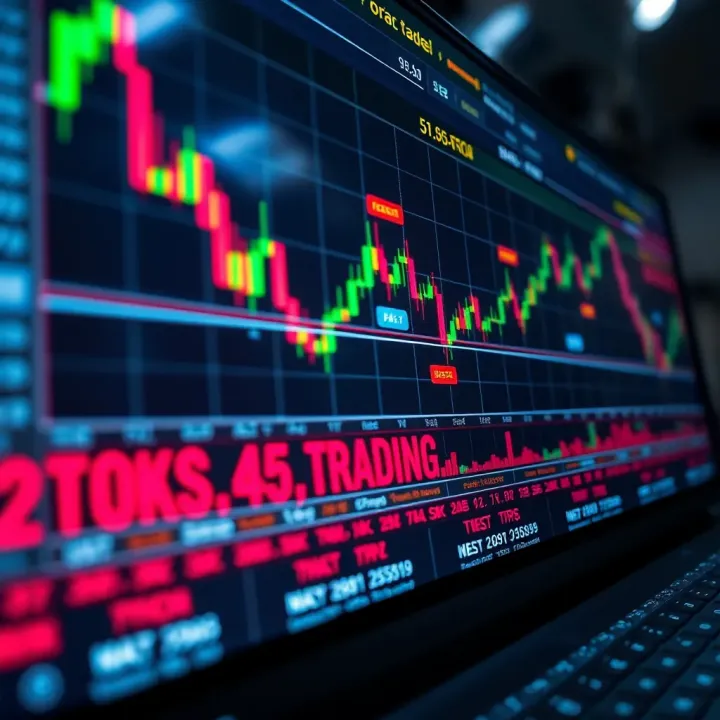 Illustration of a digital forex trading platform with currency charts and exchange rates highlighted