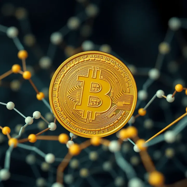 Conceptual representation of binary coin within the digital currency network