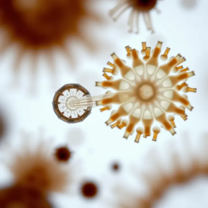 Common Organisms Utilizing Binary Fission Examples of microorganisms that reproduce through binary fission under a microscope