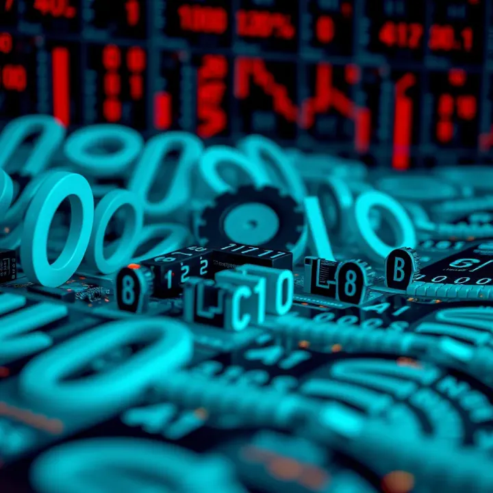 Visualization of binary operations applied in computer science and mathematics contexts
