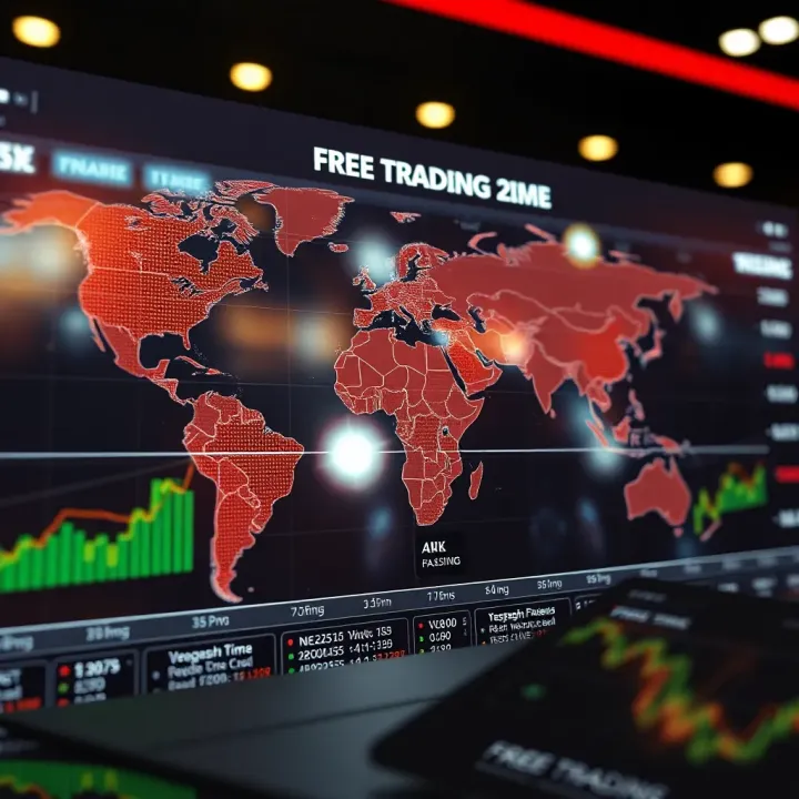 Global forex market trading sessions showing opening and closing times across continents
