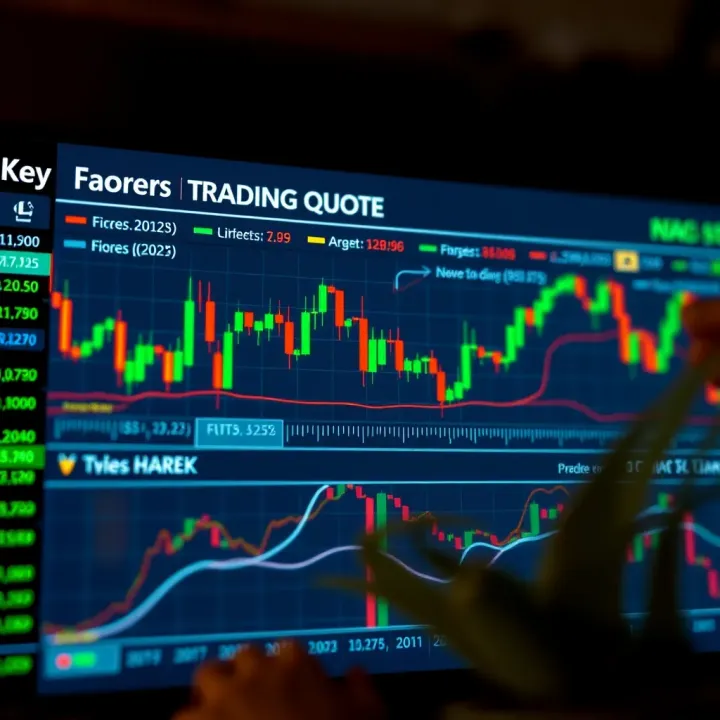 Chart illustrating factors that influence currency price changes in the forex market