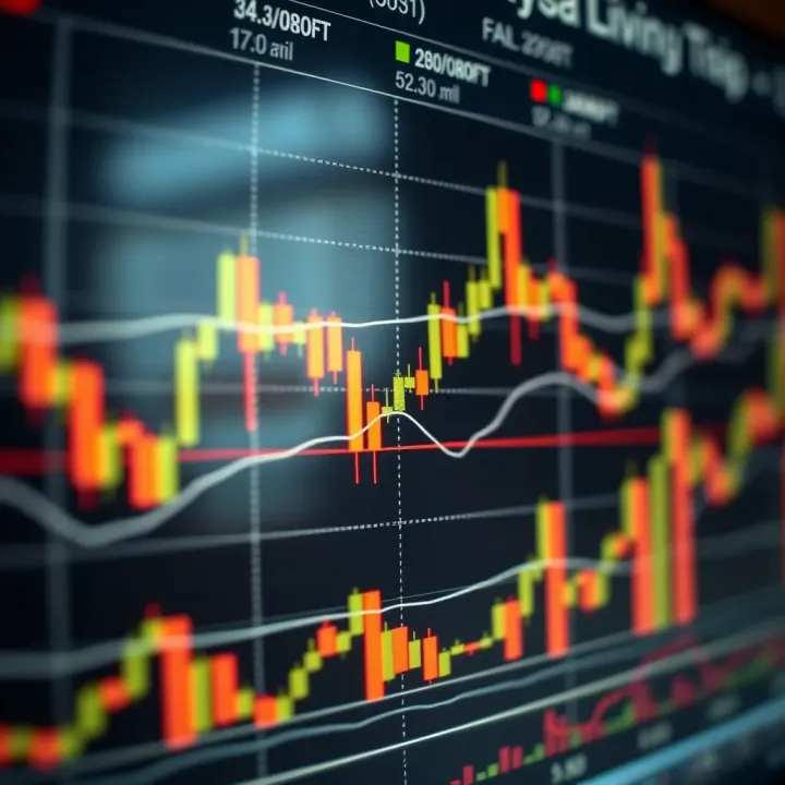 Chart displaying various Japanese candlestick patterns used in financial market analysis
