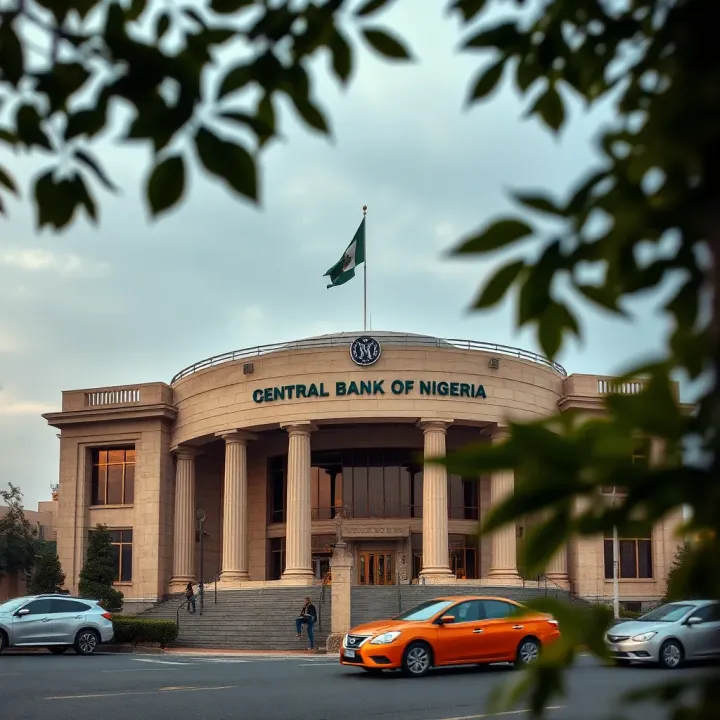 Central Bank of Nigeria headquarters building representing financial regulation in forex trading